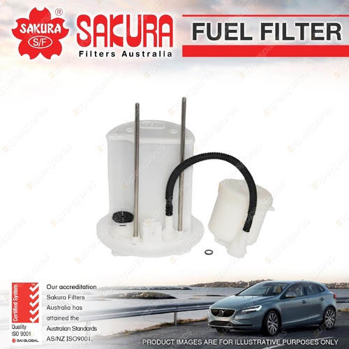 Sakura Fuel Filter for Toyota Yaris NCP90R NCP91R NCP93R Petrol 4Cyl 1.3 1.5L