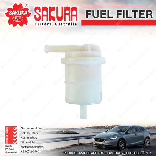 Sakura Fuel Filter for Holden Commodore VB VC VH VK Petrol 4Cyl 6Cyl V8