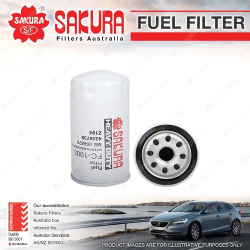 Sakura Fuel Filter for MITSUBISHI FUSO FP418 FS428 FV415 458 Fighter FK617 FM657