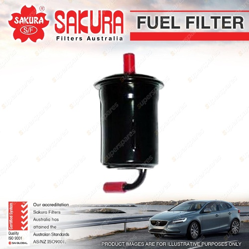 Sakura Fuel Filter for Mazda 626 GE GF GW MX-6 GE Petrol 4Cyl V6 2.0L 2.5L