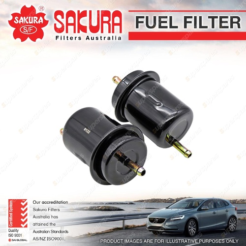 Sakura Fuel Filter for Ford Courier PD PE PG PH PH II V6 4Cyl Petrol