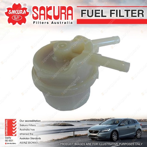 Sakura Fuel Filter for Holden Apollo JK 4Cyl 2.0L Petrol 3S-FC 08/1989-1991