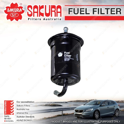 Sakura Fuel Filter for Mazda 323 Protege BF 4Cyl 1.6L Petrol B6 RF JC