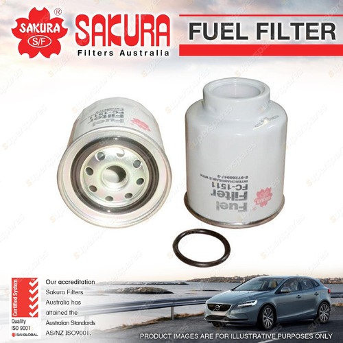 Sakura Spin-On Fuel Filter for Isuzu D-Max TF Turbo Diesel 3.0L 4JJ1-T 2008-2012