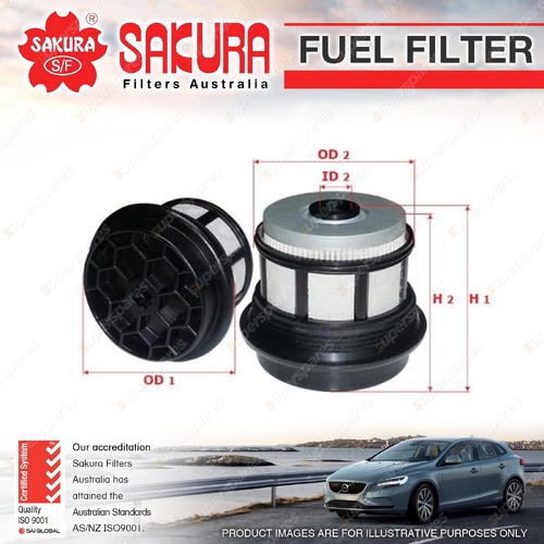 Sakura Fuel Water Separator for Ford F250 RM RN F350 RM RN 7.3 8Cyl Turbo Diesel