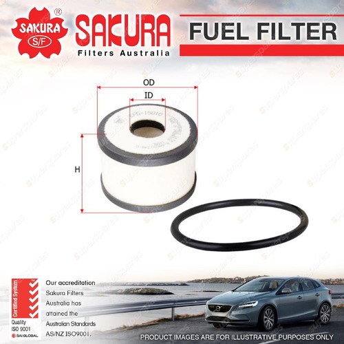 Sakura Fuel Filter for Holden Commodore VE VF 3.6L 6Cyl LPG 2012-2015