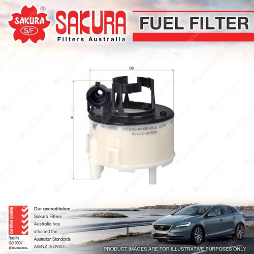 Sakura Fuel Filter for Hyundai IX35 LM 2.0L 2.4L 4Cyl Petrol MPFI DI