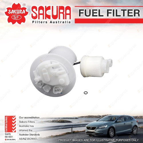 Sakura Fuel Filter for Lexus CT200H ZWA10R 1.8L 4Cyl 73KW Hybrid Petrol MPFI