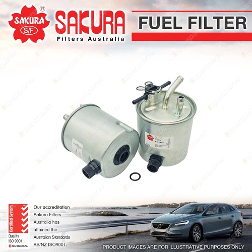 Sakura Fuel Filter for Nissan Patrol GU VI 3.0L 4Cyl Diesel MPFI 09/2007-ON