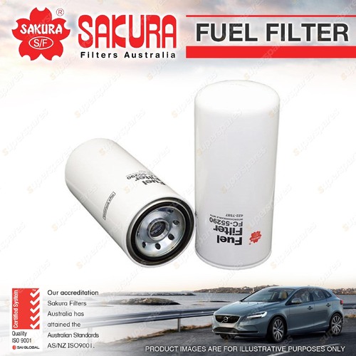 Sakura Spin-On Fuel Filter for Caterpillar 385C Excavator 854G Loader 2011-On