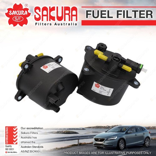 Sakura Fuel Filter for Peugeot 508.000 Hdi DW12 4CYL 2.2L Diesel 2011-2015