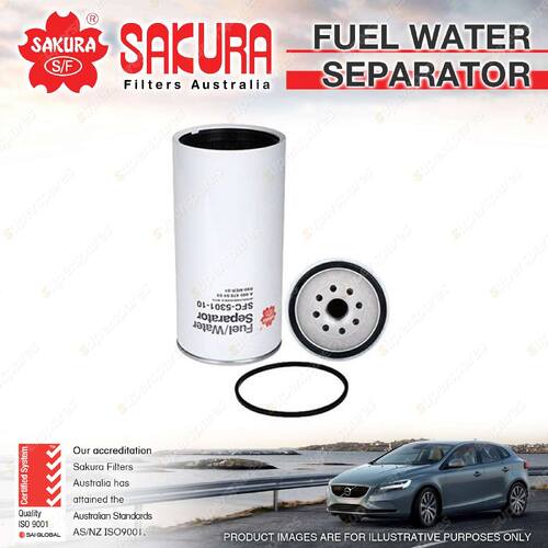 Sakura Fuel Water Separator for Mercedes Benz Actros 1848 934 3244 3246 930 12V