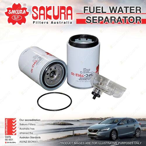 Sakura Fuel Water Separator for Hino 500 FG 1727 1728 1828 GH 2627 FM 2628 FL