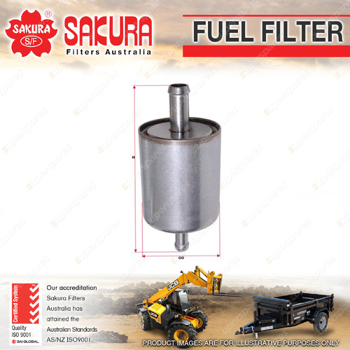 Sakura Fuel Filter for Bobcat A770 E35I E50 S450 S66 S76 T66 T76 2011-On