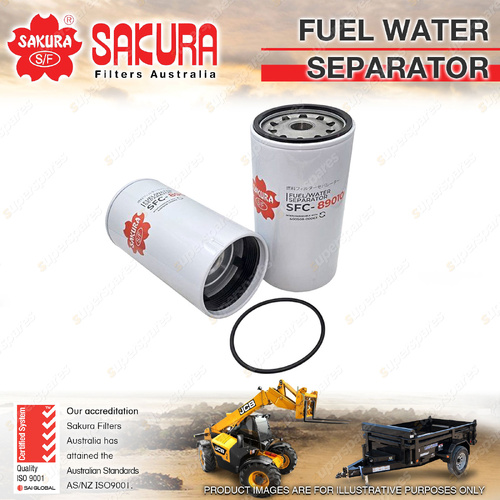 Sakura Fuel Water Separator Filter for Doosan DX700 Isuzu AH-6WG1X Height 195mm