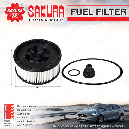 Sakura Fuel Filter for Kia Sorento MQ4 Carnival KA Tasman TX TK 2.2L I4 2020-On