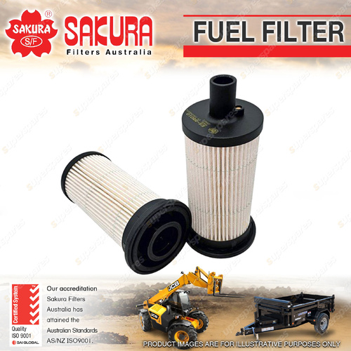 Sakura Fuel Filter for Caterpillar 432F 444F 4.0L 4.4L I4 8V Loader 2012-On