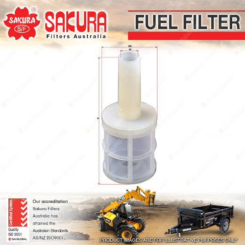 Sakura Fuel Filter for Yanmar SV100-2B V-3 5 6 Vio 27-5 35-6 45-5 55-5 75-A 80-1