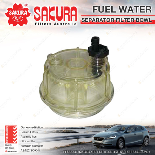 Sakura Fuel Water Separator Filter Bowl for Volvo B12B B12BLE B7R B9R B13R 03-19