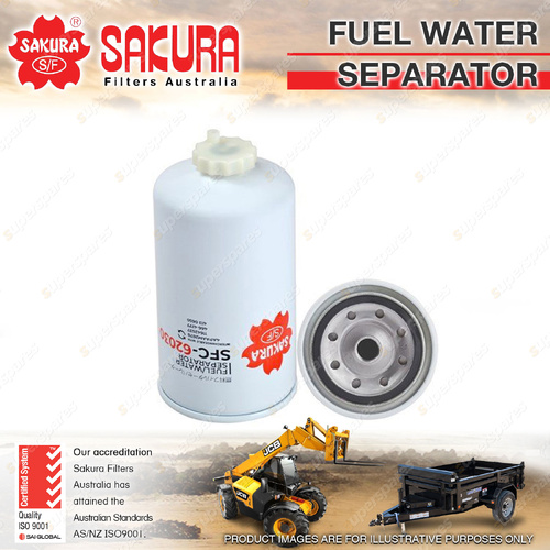 Sakura Spin-On Fuel Water Separator Filter for Kramer KT407 KT457 3.6L I4 20-On