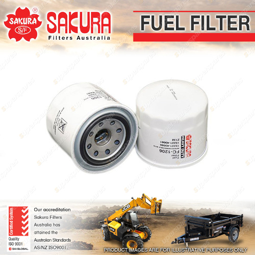 Sakura Fuel Filter for Kubota KX016 018 033 080 41 61 101 151 L295 3000 R U Ser