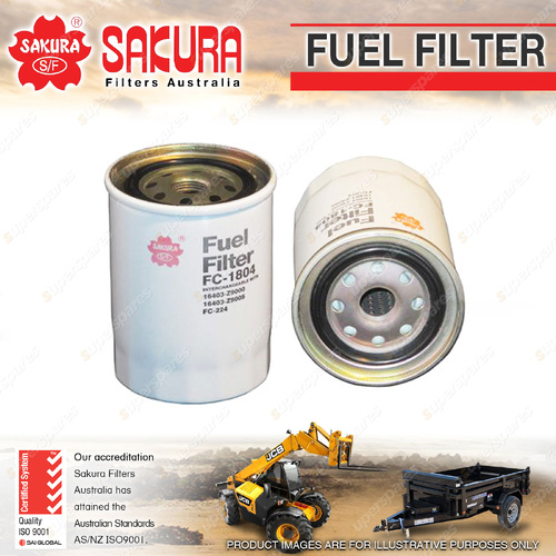 Sakura Fuel Filter for Kubota KX080 100 M108 110 5091 5700 8200 9000 SQ SSV SVL