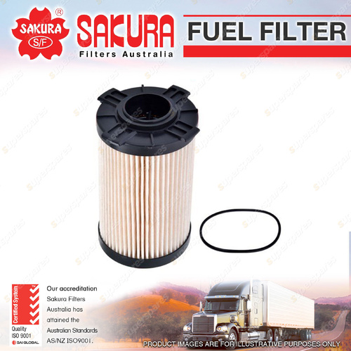 Sakura Fuel Filter for Yutong ZK6760DAA 4.5L ISB4.5E5140 I4 8V 2012-On