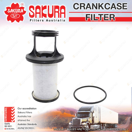 Sakura Crankcase Filter for Nissan Navara Vanette S21 2.0L RF I4 8V 2003-2010