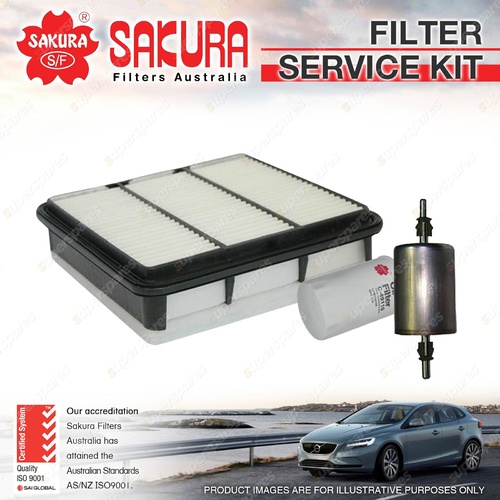 Oil Air Fuel Filter Service Kit for Holden Colorado RC Rodeo RA 3.6L V6 Petrol