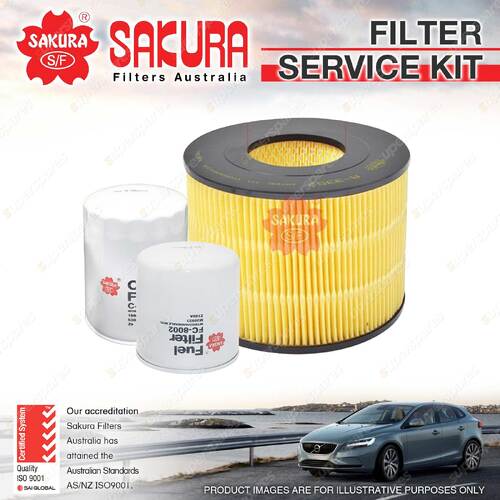 Oil Air Fuel Filter Service Kit for Daihatsu Delta V76 V78 V79 V116 V118 V119