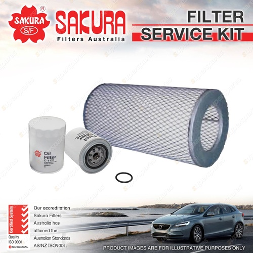 Oil Air Fuel Filter Service Kit for Toyota 4 Runner LN130 LN61 Bundera LJ70 SWB