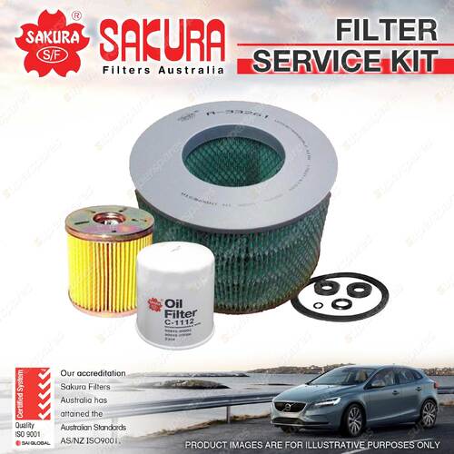 Oil Air Fuel Filter Kit for Toyota Landcruiser HZJ70 HZJ73 HZJ75 HZJ78 HZJ79 80