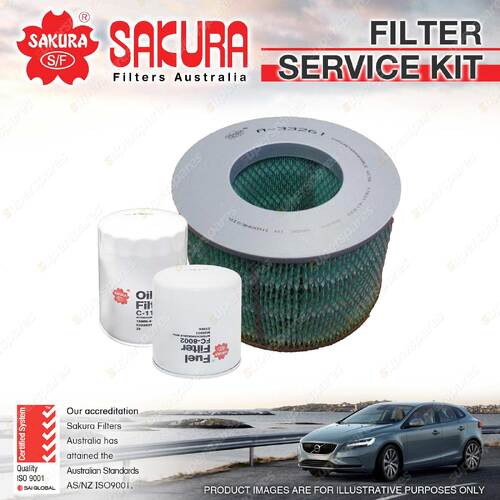 Oil Air Fuel Filter Kit for Toyota Bundera BJ73 Landcruiser BJ40 BJ42 BJ70 BJ73