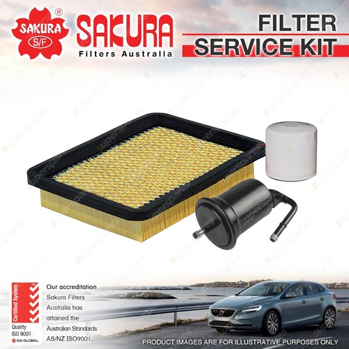 Oil Air Fuel Filter Service Kit for Daihatsu Charade G203 B C Pyzar G301 G303