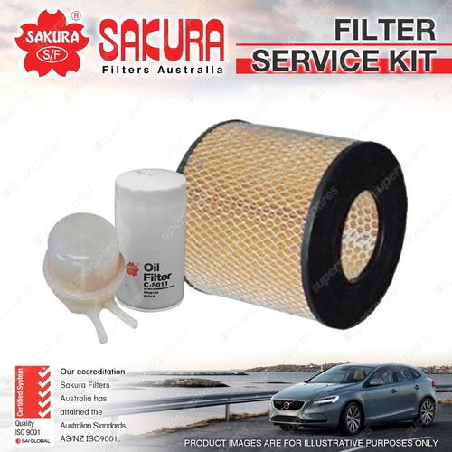 Oil Air Fuel Filter Service Kit for Toyota Hilux RN85 RN90 RN105 RN106 RN110 2.4