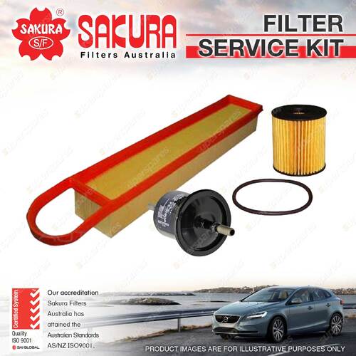 Oil Air Fuel Filter Service Kit for Peugeot 2008 A94 207 A7 208 A9 308 T7 XS