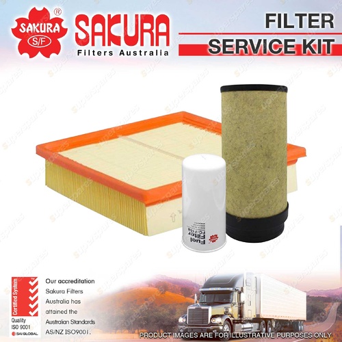 Sakura Air Fuel Cabin Filter Service Kit for Volvo FH12 460 500 FH13 FM13