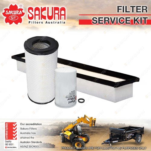 Sakura Air Fuel Cabin Filter Service Kit for Case IH Puma 155 6.7L 2007-2011