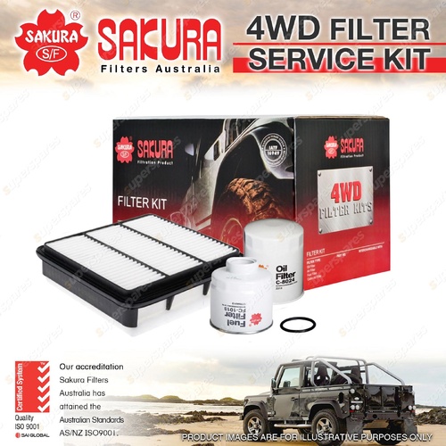 Sakura Filter Service Kit for Mitsubishi Challenger PB PC Triton ML MN K-10120