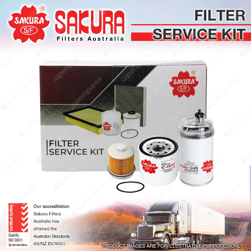 Sakura Filter Service Kit for Isuzu NPS 425 450 45 65 75-155 NQR 80-190 87-190