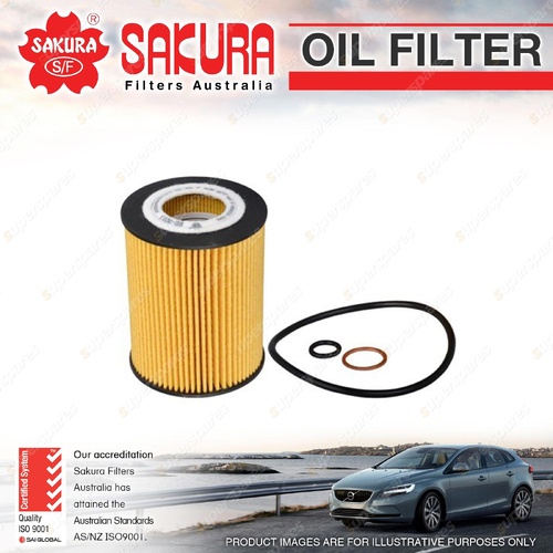 Sakura Oil Filter for BMW 545i E60 645Ci E63 E64 735i 745i 760i E65 760iL E66 X5