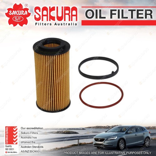 Sakura Oil Filter for VOLVO C30 MK77 C70 MC38 2.4L Turbo Diesel Petrol