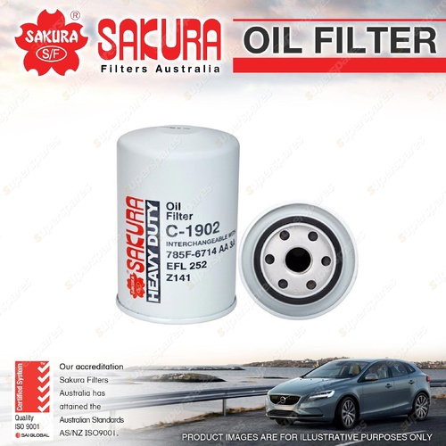 Sakura Oil Filter for Isuzu RJ ELF 350 450 NPR61 NPR59 4BD1 4BG1 Diesel