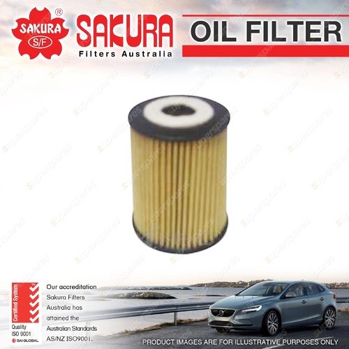 Sakura Oil Filter for Mercedes Benz A140 W168 A160 W168 A190 W168 A210 W168