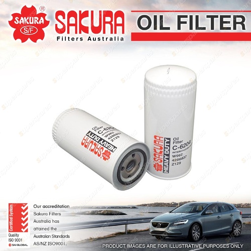 Sakura Oil Filter for Ford F250 RM 4.2L Turbo Diesel 6Cyl 07/2001-2003