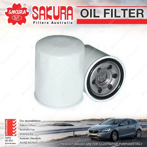 Sakura Oil Filter for Ford Telstar AT AV AX AY AY GF8PF GW8 GLi GLEi GHIA GWEWF