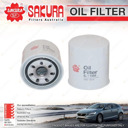 Sakura Oil Filter for Toyota Landcruiser HJ45 47 60 75 HJ47 HJ60 HJ61 HJ75 HZJ75