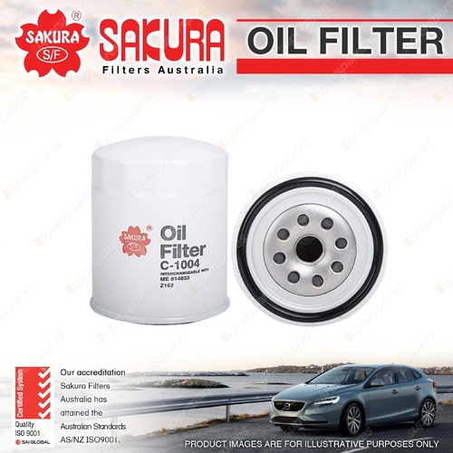 Sakura Oil Filter for Holden Jackaroo UBS21 2.2L Diesel 4Cyl 01/1981-12/1984