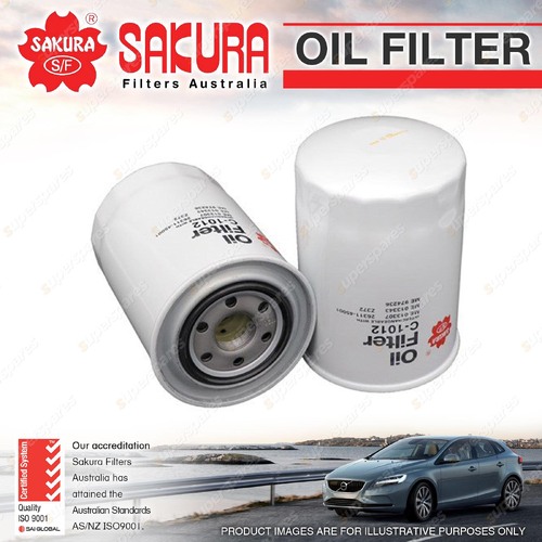 Sakura Oil Filter for Mitsubishi Pajero Challenger NL NM NP NS NT NW Diesel 4Cyl