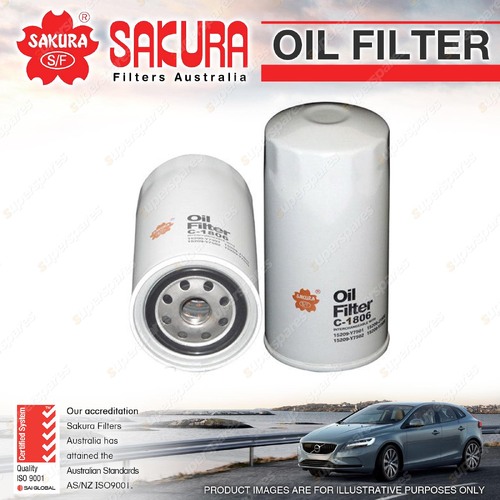 Sakura Oil Filter for Nissan 720 CABSTAR F20 21 22 Datsun 720 URVAN E23 Microbus